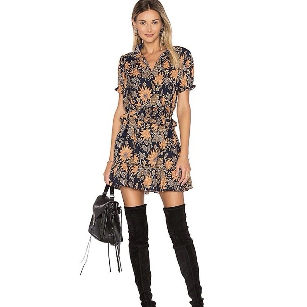 NWT Tularosa Colleen Dress Size M In Himalayan Floral Festival Boho